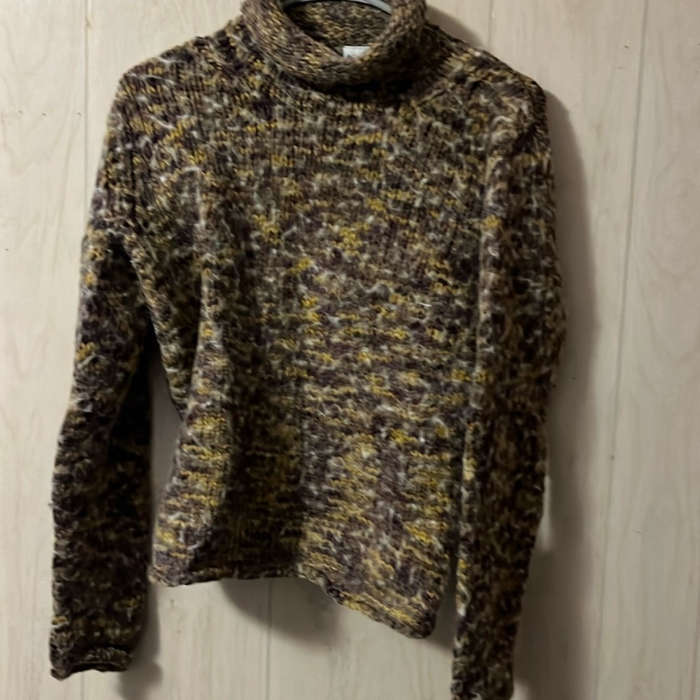 Vintage Columbia women’s wool knit sweater